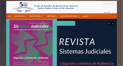 Desktop Screenshot of cejamericas.org